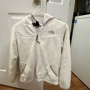 The North Face Kids Cream Fleece Hoodie